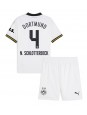 Borussia Dortmund Nico Schlotterbeck #4 Alternativní dres pro děti 2024-25 Krátký Rukáv (+ trenýrky)